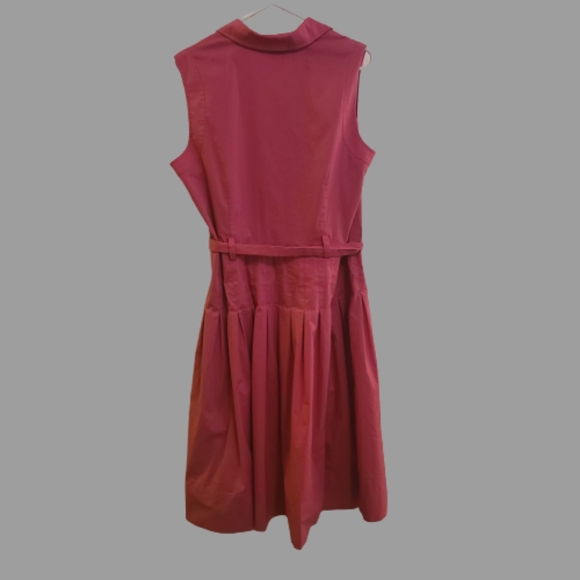 NWOT Jones New York Collection Stretch Fit & Flair Dress - Picture 2 of 5